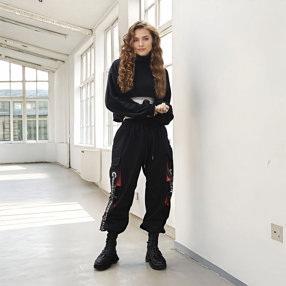 cargo pants, women cargo pants, baggy trousers, streetwear pants, techwear pants