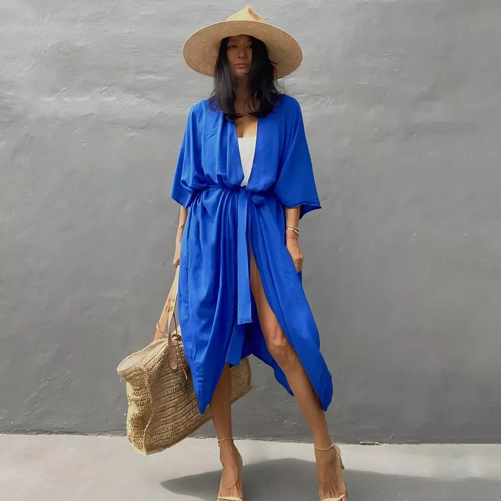 Blue-Beach-Cover-Up-Kimono-KIMONOMO-blue-1-problembo.com_