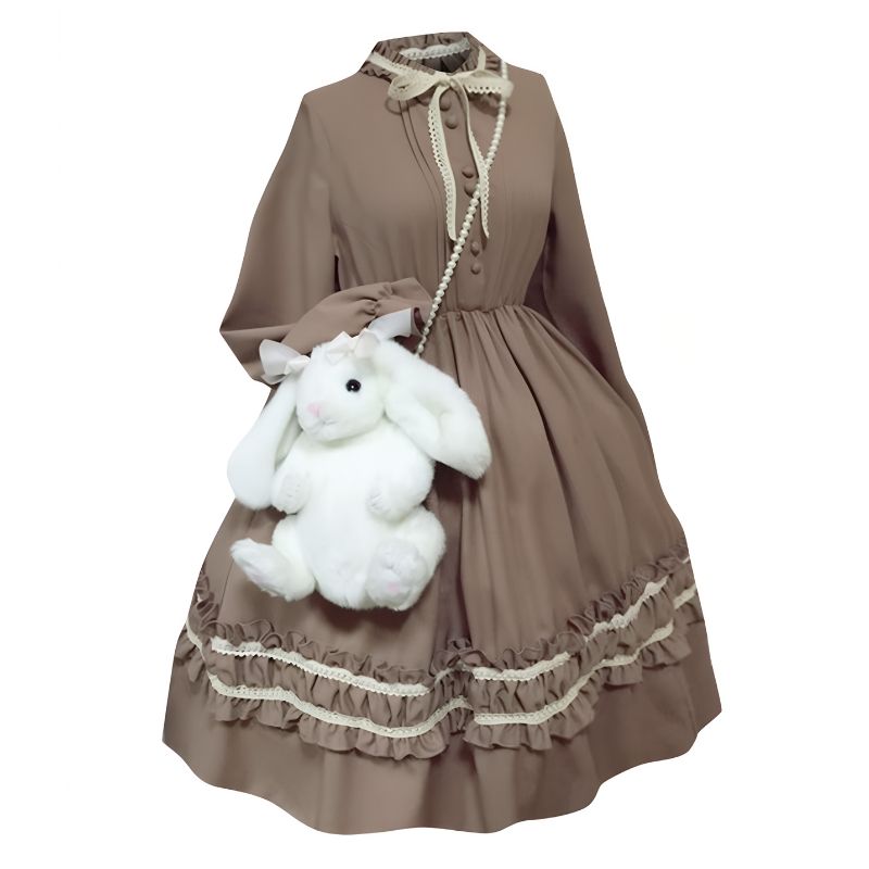 Pink Japanese Vintage Lolita Dress